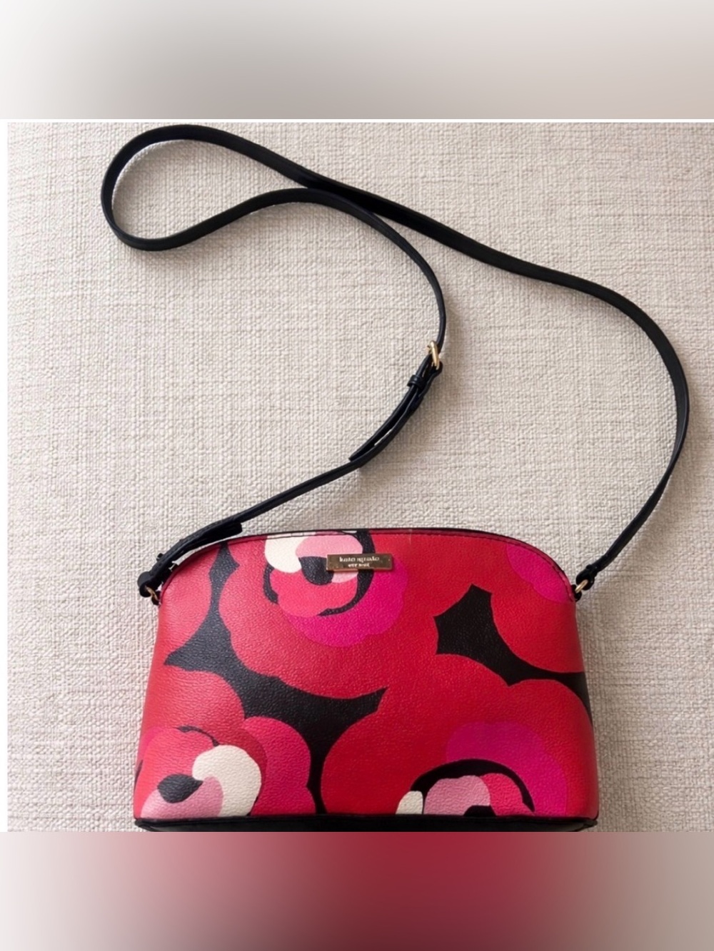 Kate Spade NY Brightwater Drive Deco Rose Small Dome Bag